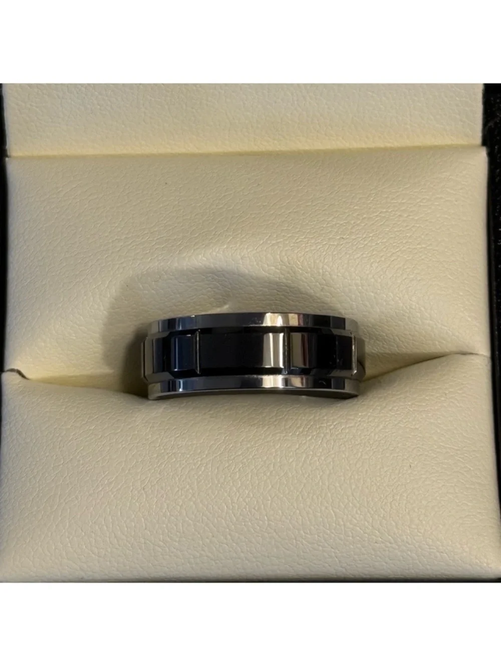 Triton Tungsten Ring Comfort Fit TC850 Ceramic